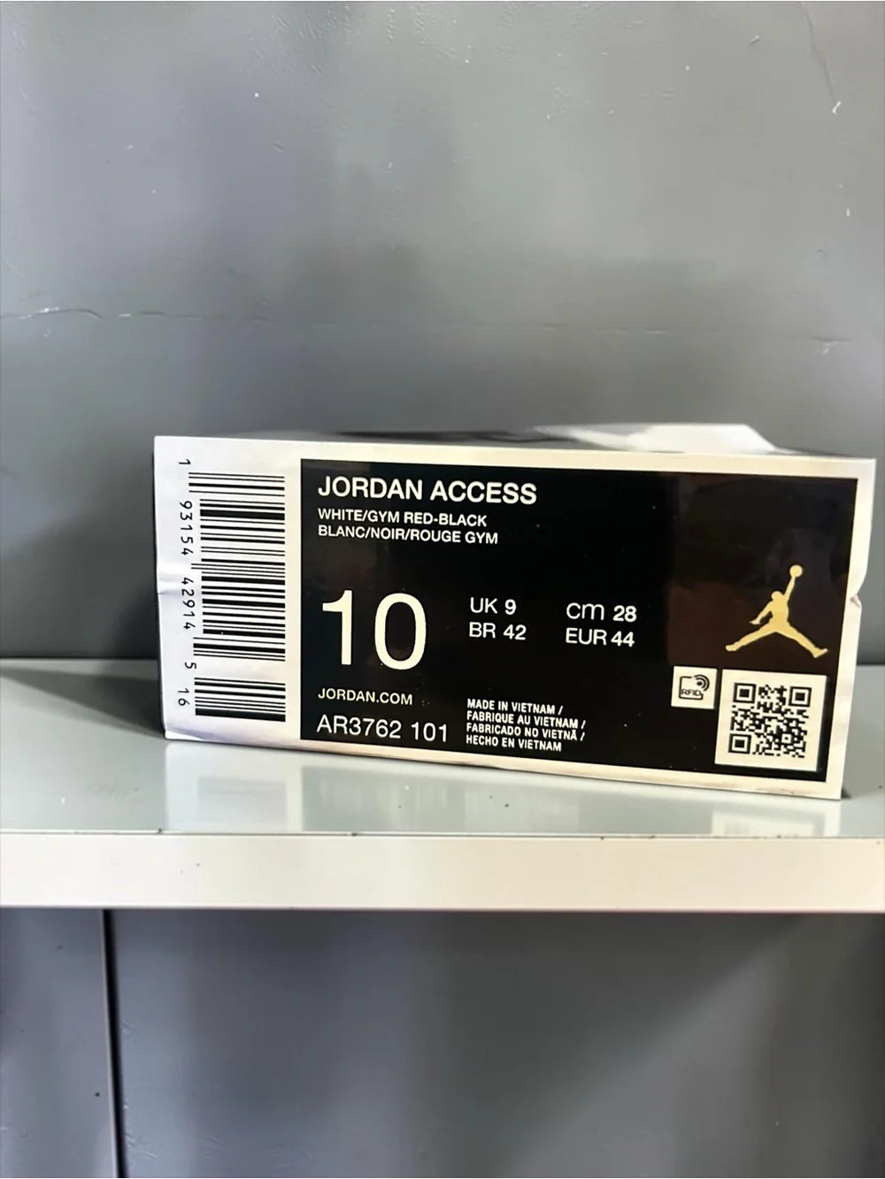 Air Jordan Access 'White Black'